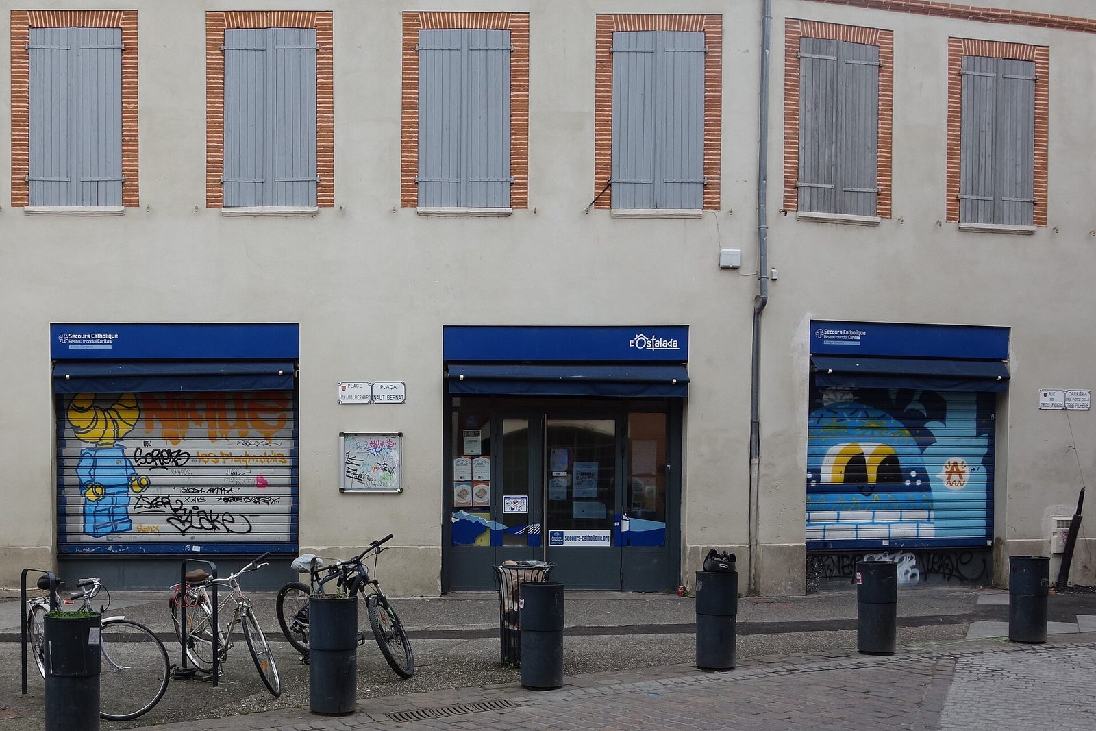 Place Arnaud Bernard à Toulouse, site du marché de producteurs
